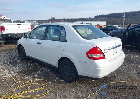 2010 Nissan Versa 1.8S из США, поврежденный, VIN 3N1BC1AP2AL408556